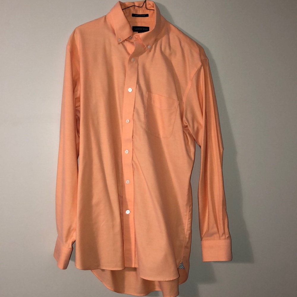Land’s End Traditional Fir Dress Shirt/Never Worn